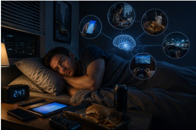How Modern Lifestyles Quietly Damage Sleep Quality Without You Noticing