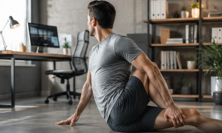 Supported Hamstring Stretch